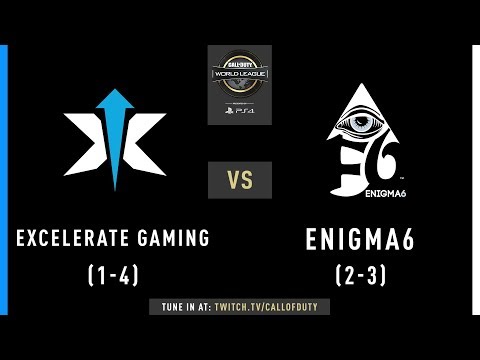 Excelerate Gaming vs Enigma6 | CWL Pro League 2019 | Division B | Week 4 | Day 3