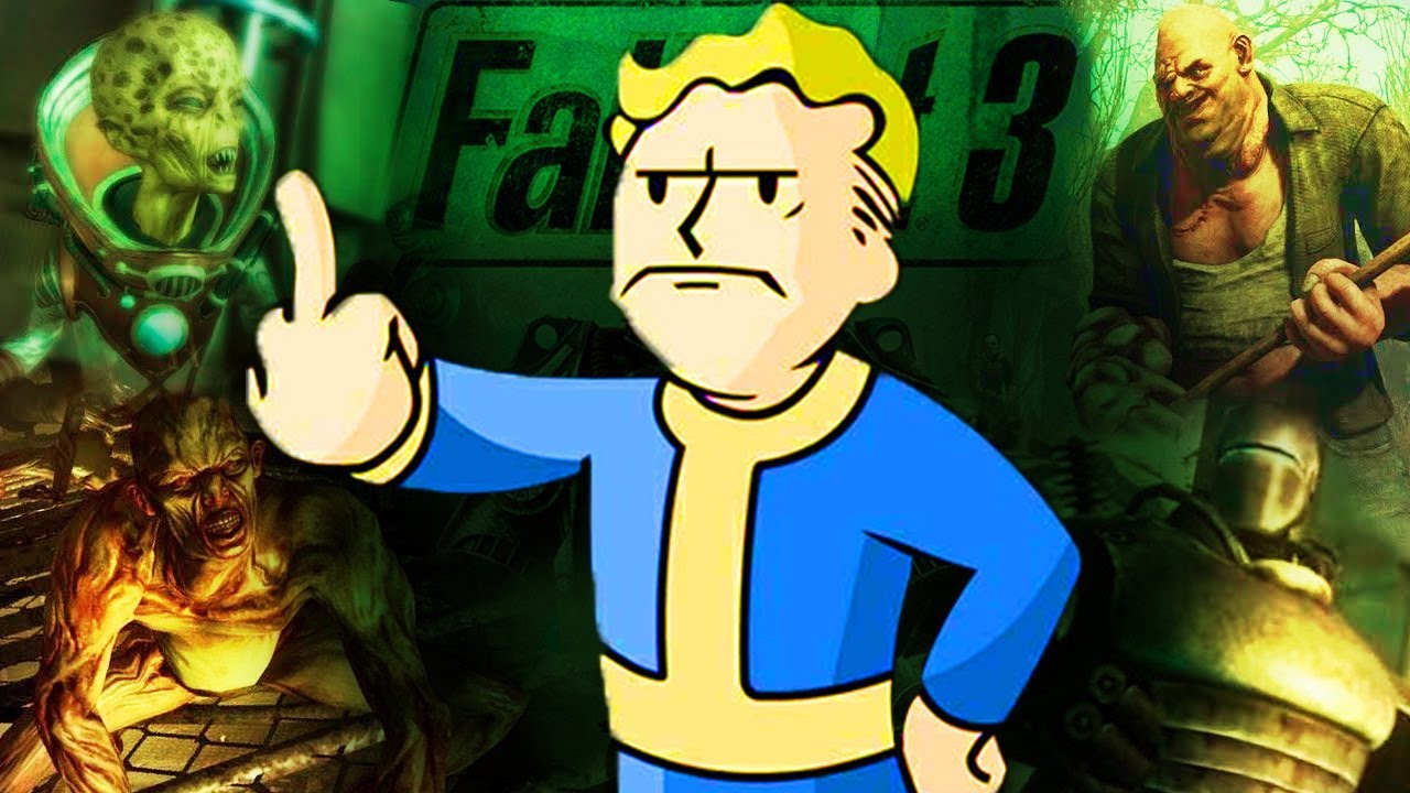 A experiência nas DLCs de Fallout 3.