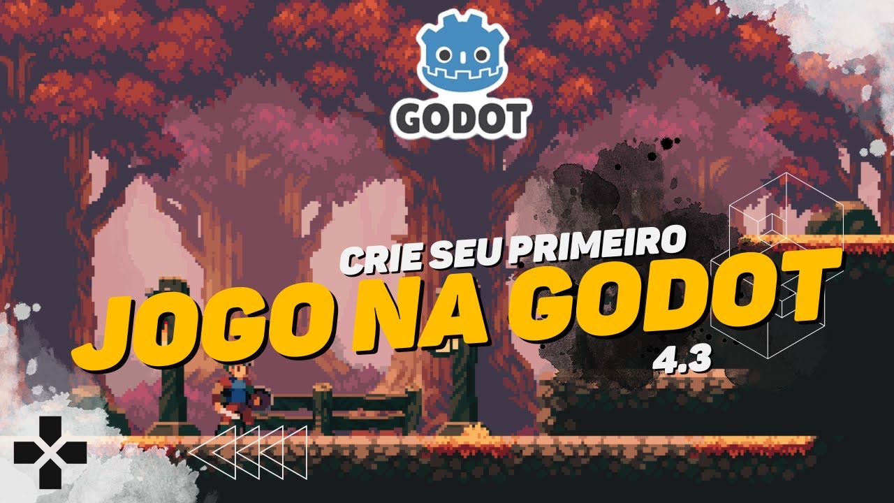 Crie Seu Primeiro Jogo de Plataforma 2D na Godot 4.3 | Tutorial Completo para Iniciantes 2024