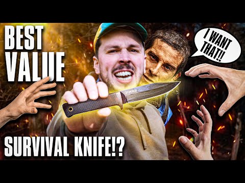 Cold Steel made World's BEST Value Survival knife!?!? Cold Steel SRK-C