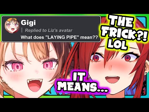 Liz responds to Gigi's yabai question and Gigi loses it