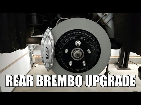 2014 Chevy SS / Pontiac G8 Rear Brembo Brake Upgrade
