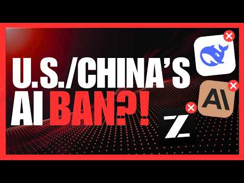 Video Thumbnail: U.S. AI Ban INCOMING?! GLM 5.5, Gemini Frozen AI Chip, Gemini 3.6 Flash, & Qwen 3.8 UPGRADE! AI NEWS