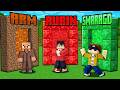 ARM Vs RUBIN Vs SMARAGD PORTAL KAMPF In Minecraft