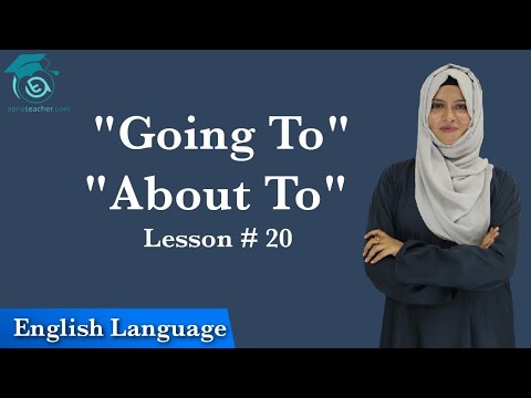 Use of "Going to" and "About to"  in English language | English Spoken | Apna Teacher
