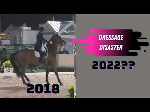 Dressage Disaster: Jill Irving Then And Now - Failing Consistently - Grand Prix Dressage With Arthur