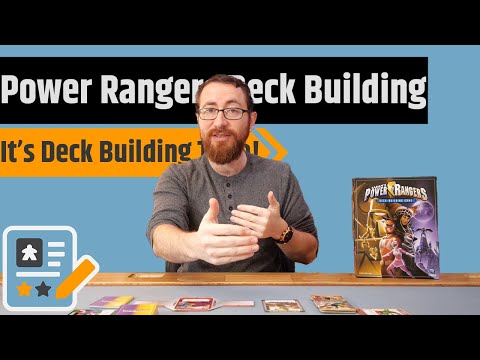 Power Rangers: Deck-Building Game Review - Equipping & Powering Up Your Deck Built Characters
