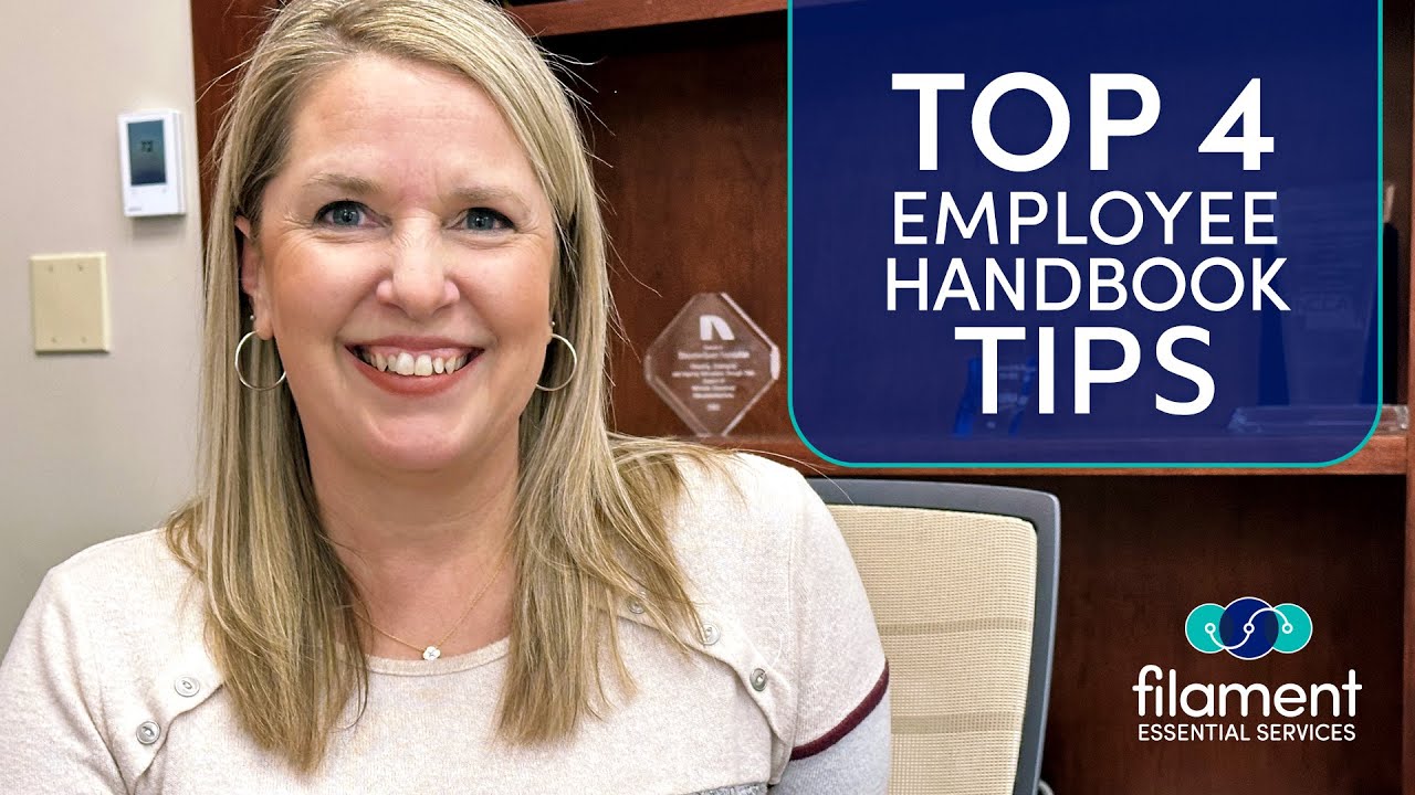 Top 4 Employee Handbook Tips for NONPROFITS