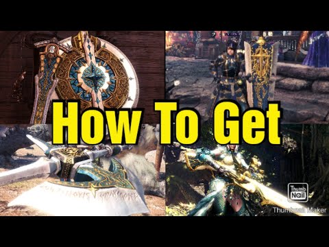 MHW Iceborne Guild Palace Weapon GUIDE
