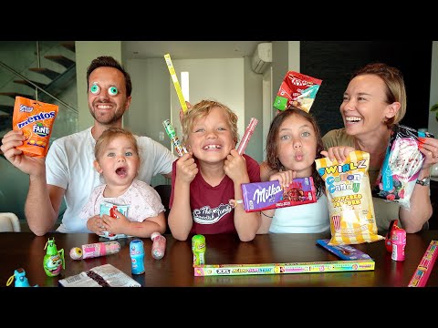 We TRY new CRAZY CANDY