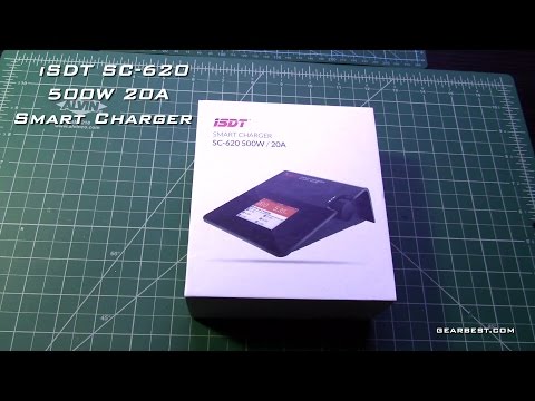 ISDT SC-620 500W/20A Smart Lipo Charger Unbox and Features