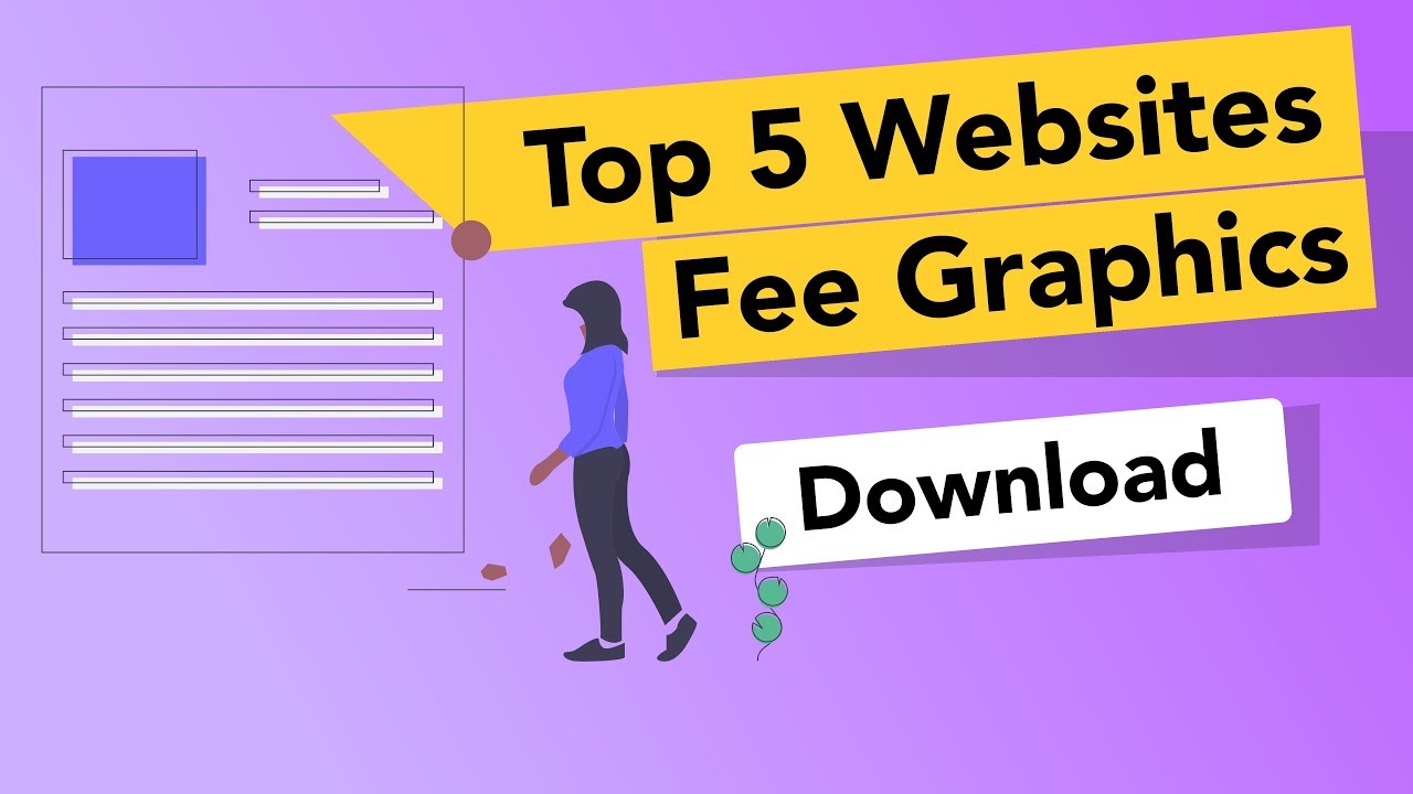 Top 5 free illustration resources | Download free graphics and icons for web and graphic design