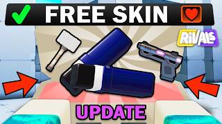 NEW FREE SKIN... (Roblox Rivals News)