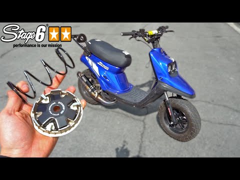 SCOOTER CVT TUNING 70cc ZUMA | STAGE 6 Minarelli