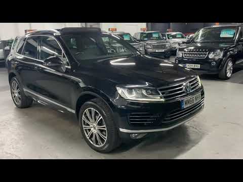 2016/66 VW Touareg 3.0 V6 Tdi R-Line Plus BMT ( 360 cams - Glass Pan roof)