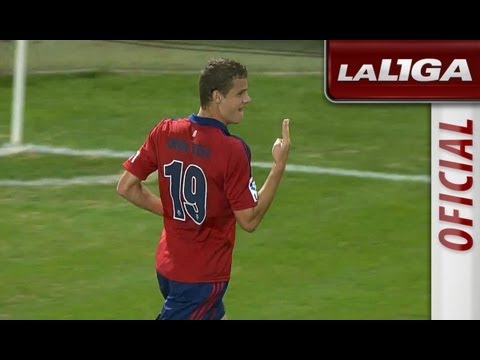 Gol de Oriol Riera (0-1) Málaga CF - CA Osasuna - HD