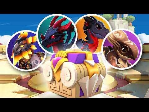 4 NEW DIVINE CHEST DRAGONS! Hephaestus, Hellion, Cappuccino Etc. - DML #601