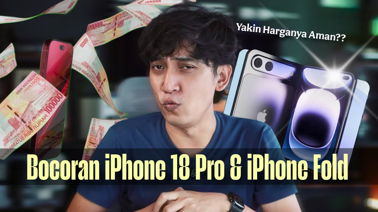 EMEJINGG!🔥 Bocoran & Update Harga iPhone Fold & iPhone 18 Pro - Rumor Terbaru Apple April (2026)