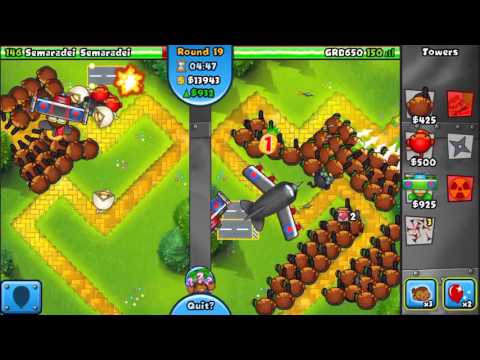 Replay from Bloons TD Battles!