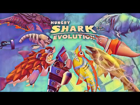 HUNGRY SHARK EVOLUTION ALL SPECIAL SHARK TRAILER AND GAMEPLAY 2021