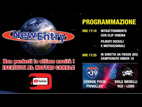 CAMPIONATO FIPAV UNDER 18 - 1^GIORNATA: VENDOR PIU39 PIUVOLLEY - EDILE MERELLI RLV - LENO