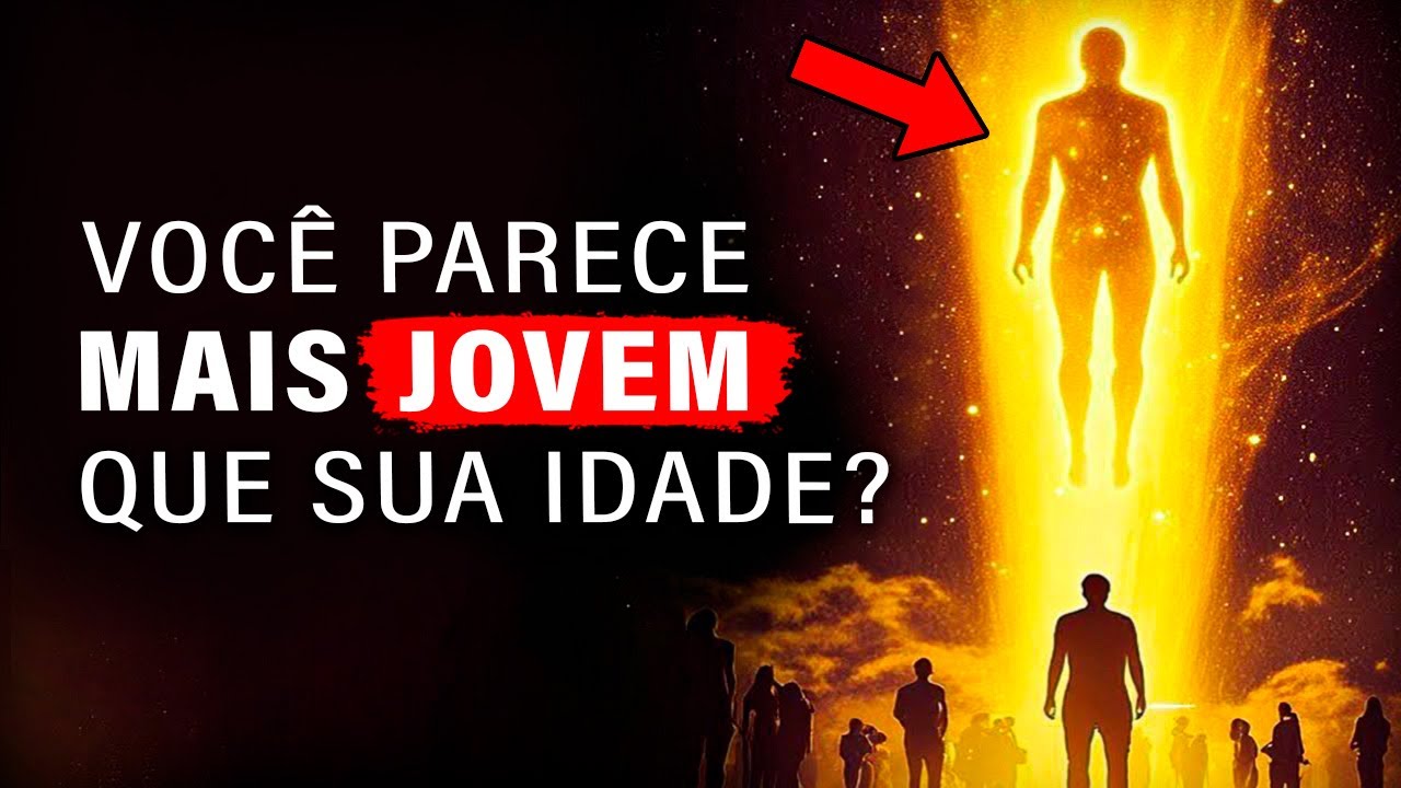O Significado Espiritual do porquê você PARECE MAIS JOVEM do que sua idade!