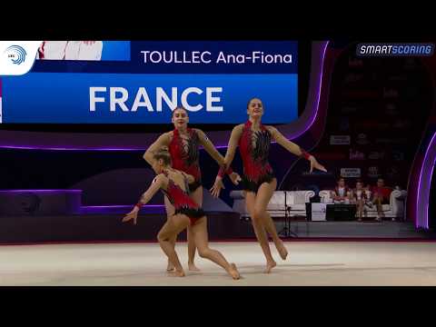 Women's group France - 2019 junior Europeans, all-around final