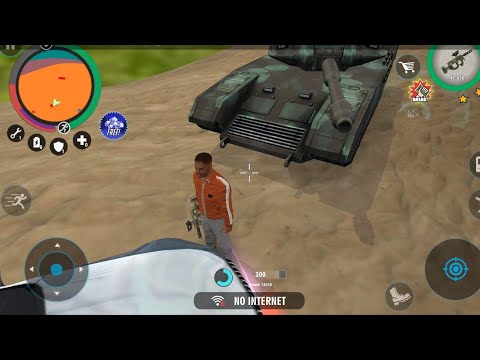 Real Gangster crime | Destroy 200000 police car and 3000 Tank- New Version Best Android Gameplay HD