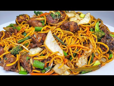 chicken chowmein | recipe guyanese style