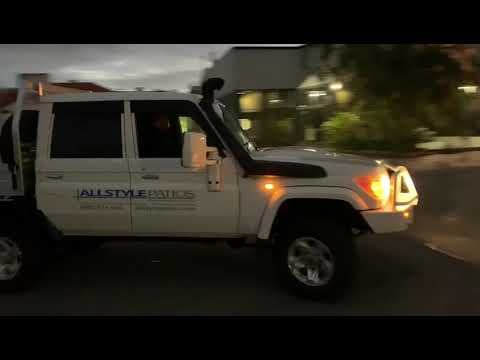 TOYOTA LANDCRUISER 79 SERIES (2007-2016) VDJ79 DUAL CAB V8 TD STAINLESS STEEL EXHAUST