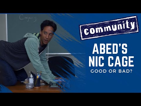 Community - Abed vs Nic Cage, Good or Bad