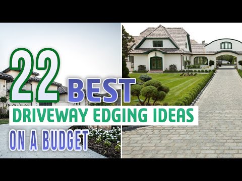 22 Best Driveway Edging Ideas On A Budget