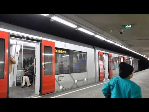 RET SG3 metro 5601 in R-Net uitvoering (metro Rotterdam)