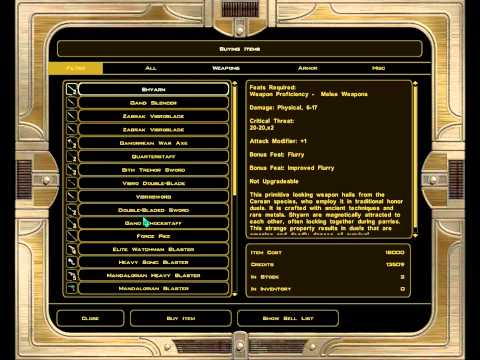 Kotor 2 Cut Content Walkthrough pt 24 - Starting the search HD