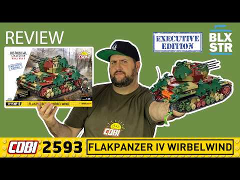 Kein laues Lüftchen! COBI Flakpanzer IV Wirbelwind Executive Edition REVIEW | COBI-2593