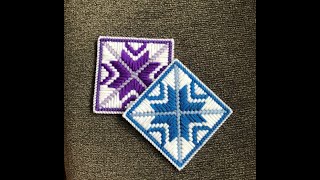Plastic Canvas Coaster # 15