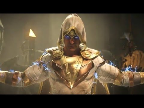 Black Adam Takes Enchantress to Egypt.