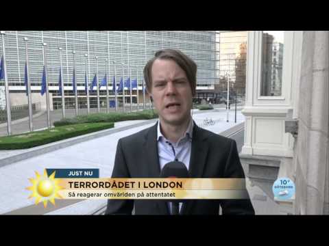 Londonborna är övertygade - vill inte låta sig besegras av terrorn! - Nyhetsmorgon (TV4)