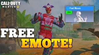 HOW TO GET FREE EMOTE IN COD MOBILE (100% LEGIT)
