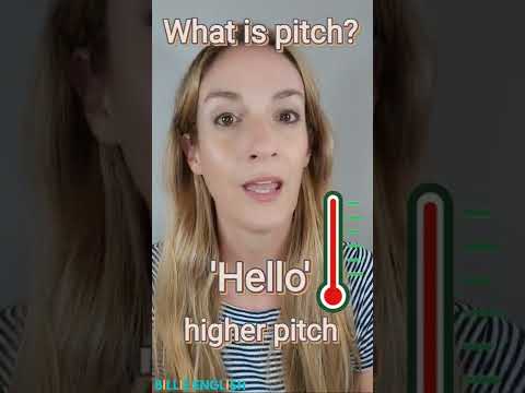 👉 What is pitch? You ask, I answer. 🤓💬 #learnenglish #pronunciation