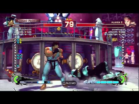 n117e0323r226 [M.Bison] Vs snowfox435 [Ryu] SSF4 AE Japanese Online Ranked Matches - PSN