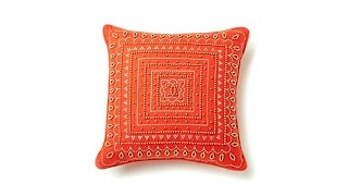 Minnie Driver Indira Decorative Linen Pillow