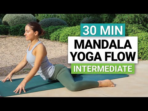 30 Min Mandala Yoga Flow | Full Body Intermediate Yoga