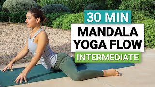 30 Min Mandala Yoga Flow | Full Body Intermediate Yoga