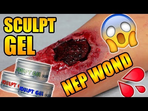 NEP WOND MET SCULPT GEL HALLOWEEN MAKE UP TUTORIAL - Sheling