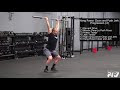 Hang Power Clean and Push Jerk Progression (A)