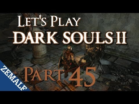 Let's Play Dark Souls 2 - Part 45 - Talking to NPCs [BLIND]