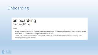 How To Complete Onboarding