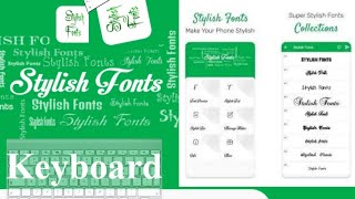 Use Stylish Font Keyboard for Android Device in 2022 || Best Stylish Font Keyboard in Android Device