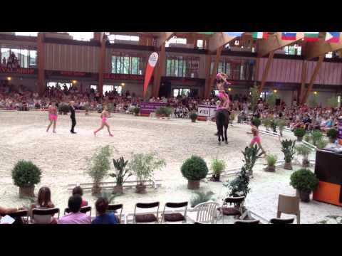 Volti Team Deutschland vom RSV Neuss-Grimmlinghausen Kür Finale Gruppen WM Le Mans 2012